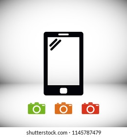 smartphone icon, 

Vector EPS 10 illustration style