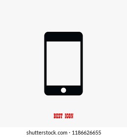 smartphone icon, Vector EPS 10 illustration style