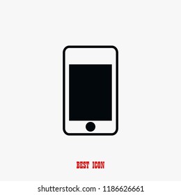smartphone icon, Vector EPS 10 illustration style
