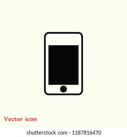 smartphone icon, Vector EPS 10 illustration style