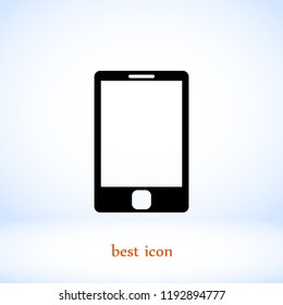 smartphone icon, Vector EPS 10 illustration style