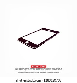 smartphone icon, Vector  Eps 10