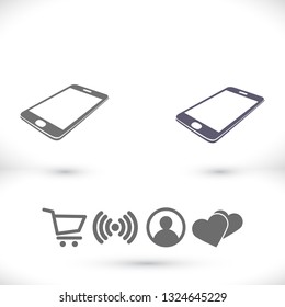 smartphone icon, Vector  Eps 10