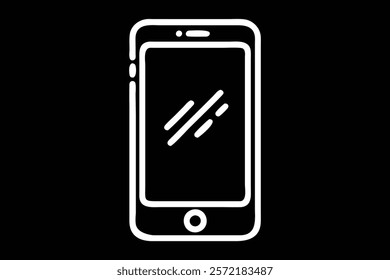 Smartphone icon vector eps 10 