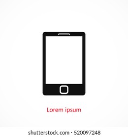 smartphone icon, Vector EPS 10 illustration style