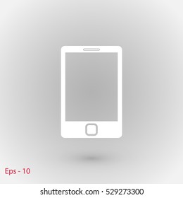smartphone icon, Vector EPS 10 illustration style