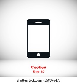 smartphone icon, Vector EPS 10 illustration style