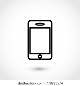 smartphone icon, Vector EPS 10 illustration style