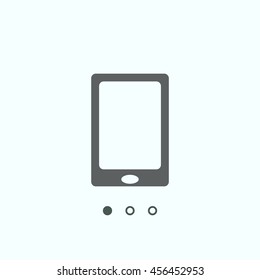 Smartphone Icon, vector, icon flat