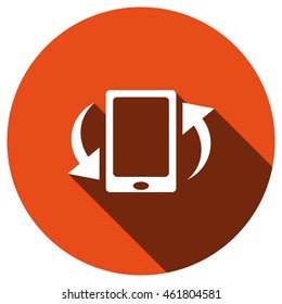 Smartphone Icon, vector, icon flat