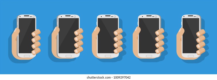 smartphone icon vector. Smartphone Flat design style isolated  with background. vector illustration