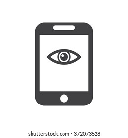 Smartphone Icon vector flat design