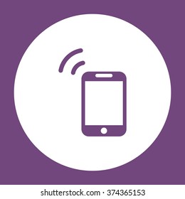 Smartphone Icon vector flat design