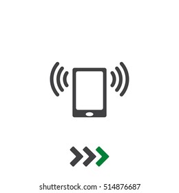 Smartphone Icon Vector flat design style