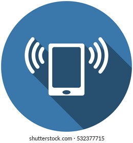 Smartphone Icon Vector flat design style