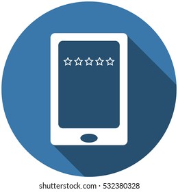 Smartphone Icon Vector flat design style