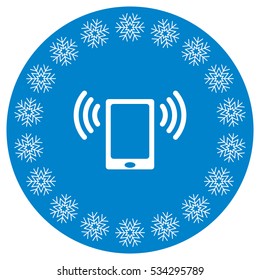 Smartphone Icon Vector flat design style