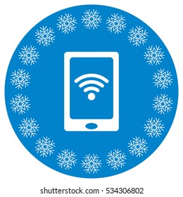 Smartphone Icon Vector flat design style