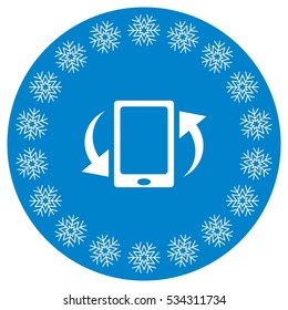 Smartphone Icon Vector flat design style