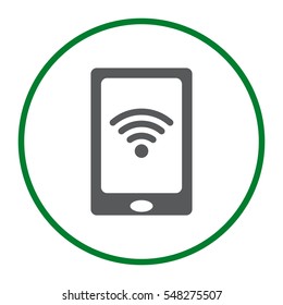 Smartphone Icon Vector flat design style