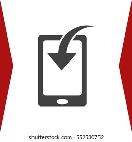 Smartphone Icon Vector flat design style