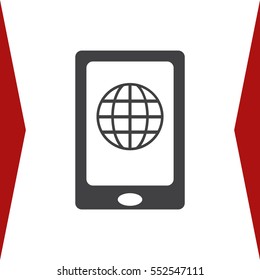 Smartphone Icon Vector flat design style