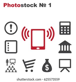Smartphone Icon Vector flat design style