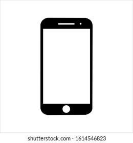 Smartphone icon vector. flat icon mobile handphone symbol