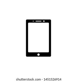 smartphone icon vector flat style