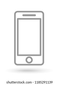 Smartphone icon. Vector illustration.