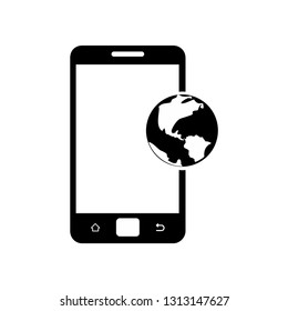 Smartphone icon. Vector Illustration