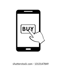 Smartphone icon. Vector Illustration