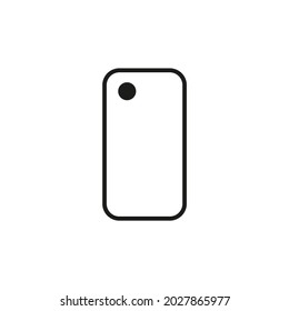Smartphone-Symbol, Vektorgrafik in Illustration