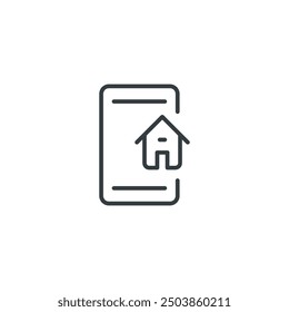 Smartphone icon, Smartphone vector illustration