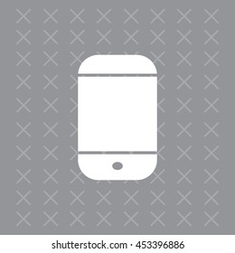 smartphone icon, vector illustration