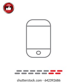 Smartphone Icon. vector illustration