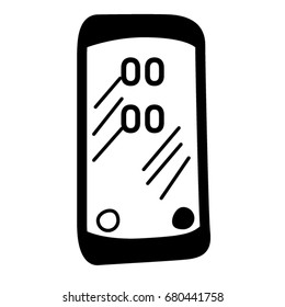 Smartphone icon. Vector illustration