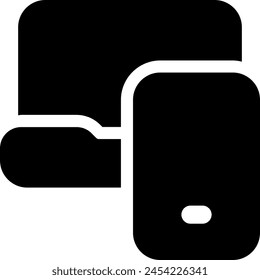 elemento de activo de Ilustración vectorial de icono de smartphone
