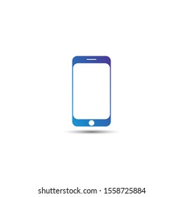 Smartphone icon, vector illustration concept.
