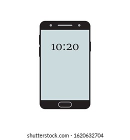 Smartphone icon. Vector illustration concept of a modern mobile phone.