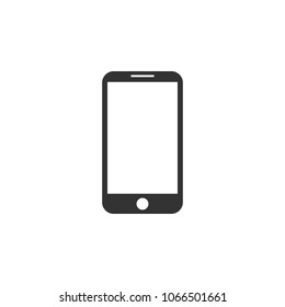 Smartphone-Symbol. Vektorgrafik, Flachdesign.