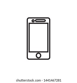 Smartphone icon ,vector illustration. Flat Icon Mobile Phone, Handphone
