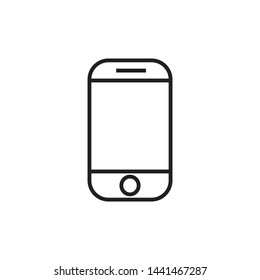 Smartphone icon ,vector illustration. Flat Icon Mobile Phone, Handphone
