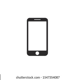 Smartphone Icon Vector Illustration Flat Icon Mobile Phone