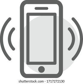 smartphone icon vector illustration flat