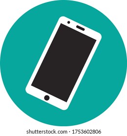 ilustración vectorial de icono de smartphone. símbolo de gadget. EPS 10.