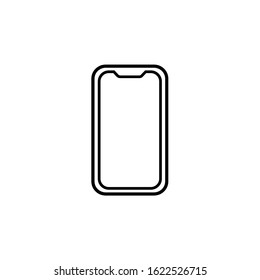 Smartphone icon vector illustration logo template for many purpose. Isolated on white background