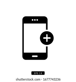 smartphone icon vector illustration simple design