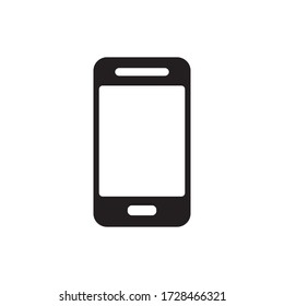 Smartphone Icon Vector Illustration Style
