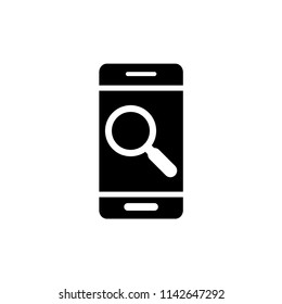 Smartphone icon vector illustration template.